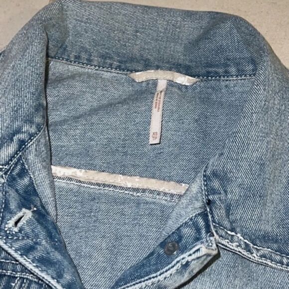 Free People Jean cotton jacket XS - Picture 4 of 7